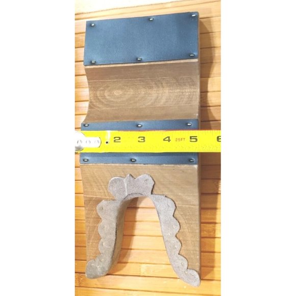 Vtg Boot Remover Jack Wooden Cowboy Boot Puller Made In USA Boot Country 11x5" - Picture 7 of 8